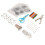 Heat Shrink Sheets Kit SemiTransparent 8x6cm Pack 7