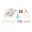 Heat Shrink Sheets Kit SemiTransparent 8x6cm Pack 15
