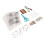 Heat Shrink Sheets Kit SemiTransparent 8x6cm Pack 16