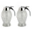 2-Pcs Honey Dispenser Hourglass Shape Transparent 2