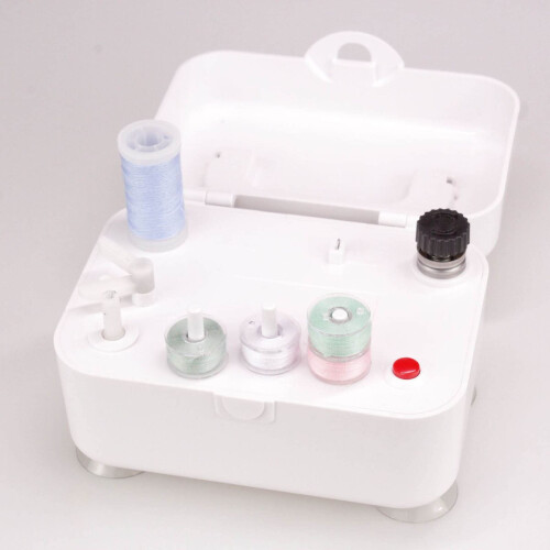 Automatic Bobbin Winder USB Electric Dual Spool Design with Stable Suction Base and Storage