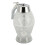 2-Pcs Honey Dispenser Hourglass Shape Transparent 16
