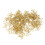 100pcs Dog Shape Paper Clips, Gold Plated Bookmark 2