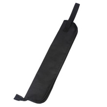 Drum Stick Holder Bag with Double Hooks Durable Oxford Cloth Black Drumstick Pouch for Drum Set