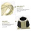 Trombone Mute for Tenor Trombone Practice, ABS Half‑Closed Design, Lightweight Low Noise Volume Control 3