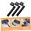 3 Pack Guitar String Winder Set with Ergonomic Handle for Fast String Changing on Acoustic Electric Bass Ukulele 3