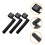 3 Pack Guitar String Winder Set with Ergonomic Handle for Fast String Changing on Acoustic Electric Bass Ukulele 4