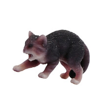 Lovely 1/64 Scale Tiny Pet Figure-Angry little raccoon