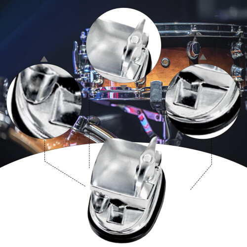 Drum Leg Mount Floor Tom Bracket Style D, Stable Leg Support and Easy Installation Design 1
