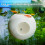 2lots Artificial Fish Cave Ornaments Safe Plastic-White 3