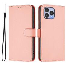 (Pink) For Wiko T60 Cubot P80 Solid Color PU Protective Phone Case Cover