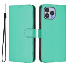 (Green) For Wiko T60 Cubot P80 Solid Color PU Protective Phone Case Cover