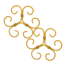 2pcs Iron Monstera Plant Support Stake for Indoor Outdoor Use, Durable Iron Frame Stem Holder