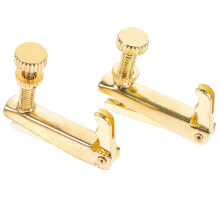 2pcs Violin Fine Tuners Stainless Steel Set for Precise Tuning Control and Easy Installation
