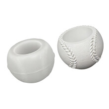 Baseball Shape Silicone Candle Cup Molds for Resin Casting-B