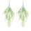 Artificial Ferns Plastic Willow Vine Hanging Plant For-White 1