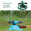 Garden 360 Degree Rotating Automatic Sprinkler Nozzle Lawn 5