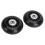 2Pcs Luggage Replacement Wheels 64x24mm PU Rubber 3