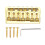 7 String Guitar Bridge Gold Hardtail Fixed Short Nonthrough Design Easy Replacement Fit 1
