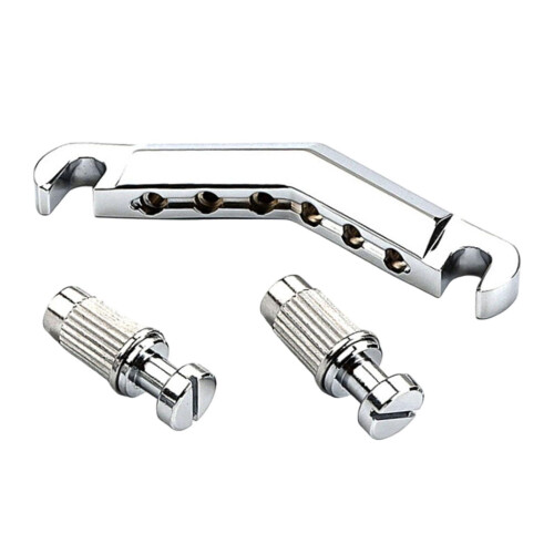 V Shape Electric Guitar Tailpiece Replacement, Durable Metal, Easy Install, Universal Fit