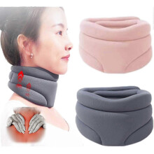 (1Grey and 1 Pink) Cervicorrect Neck Brace, Cervical Neck Brace For Snoring, Neck Support Brace, Neck Brace For Pressure Relief And Neck Pain - Mxbc