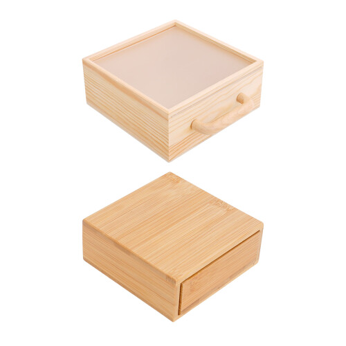 Handgefertigtes Schmuckkästchen aus Holz mit-Große Geschenkbox 1