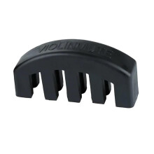 Rubber Violin Mute 4/4 Full Size Quiet Practice Muffler for Beginners Easy Bridge Fit Durable Design