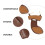 Adjustable Violin Shoulder Rest Set with Dense Padding Cushion and Durable Ergonomic Support for Professionals 5