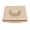 Gold Wall Mount Volume Control Knob 10W 86x86mm 3