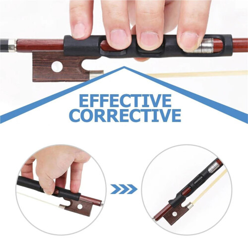 Violin Bow Straightener for Adults, Posture Training Tool with Straight Bow Alignment and Visual Feedback 2