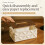 Zeitgenössischer Taschentuchspender mit Holzdeckel,-beige1 5