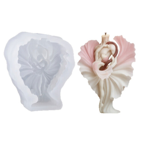 Decorative Snake Pattern Silicone Mould For Candle And Artisanal