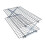 Folding Shelf Stainless Steel Kitchen-Silver three layers 4