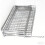 Folding Shelf Stainless Steel Kitchen-Silver three layers 6