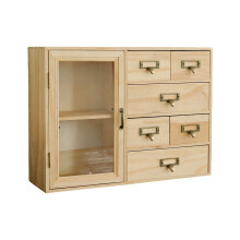 Multipurpose Wooden Tea Tool Box Keep Tabletop Neat And Well-A