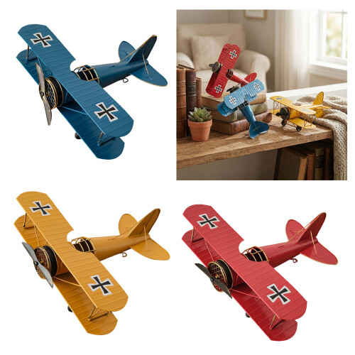 Flugzeug-Hängedekoration,-Blau 2