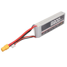 7.4V 2200mAh 35C 2S LiPo Battery for RC Airplane with XH Balance Head