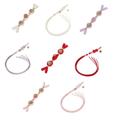 Costume Button Set Featuring Carps Pattern And Delicate-2 A109 1