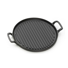 Iron Bacons Roasting Tray With Raised Ridges For Healthier-31CM