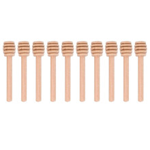 Houten honinglepel Houten honingmixerstok Ergonomisch-8 cm