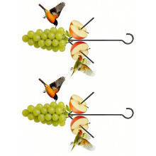 Bird Feeding Station With Spacious Platform For Multiple-2