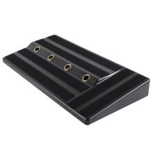 Guitar Pedal Board Black for Electric Guitar, Organized Pedal Setup, Fast Stage and Travel Use