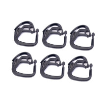 300pcs Heavy Duty Shade Net Clips and Greenhouse Shade Hooks, Easy Install Black Fasteners for Garden Use