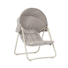 SoBuy Silla Balancín Jardín Gris con Dosel OGS62-MI