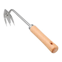 Garden Weeder Tool with Ergonomic SkidProof Grip for Deep Root Removal in Gardens and Lawns