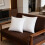 High Resilience Soft Feather Fiber Down Pillow-45x45cm 4