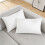 High Resilience Soft Feather Fiber Down Pillow-45x45cm 6