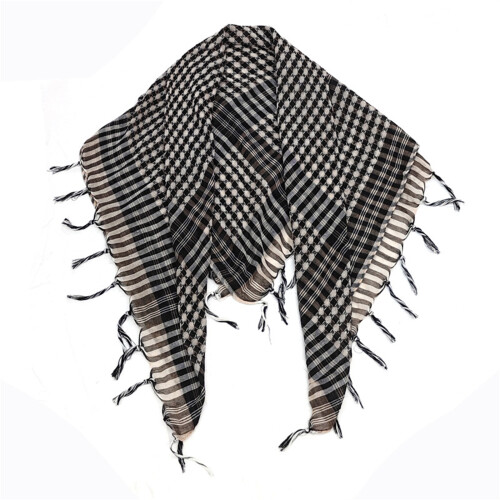 Stylish Middle Eastern Style Head Covering-black coffee