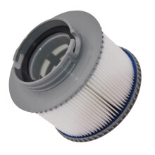 Reusable Pool Filter Replacement for Hot Tubs and Swimming Pools, Easy Clean Round Cartridge Design