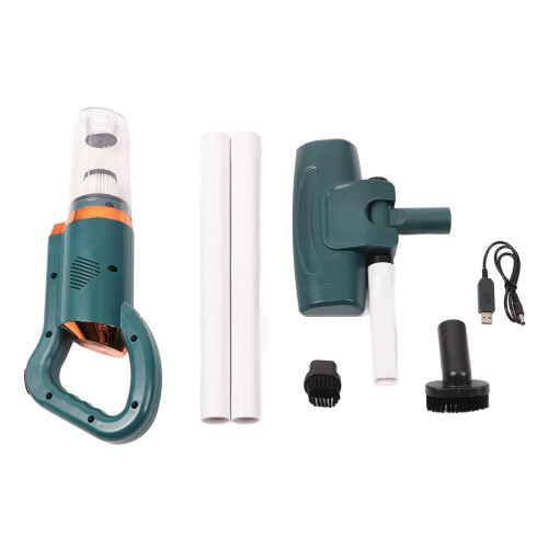 Green 8500PA Model Cordless Vacuum 500ml 40.8cm